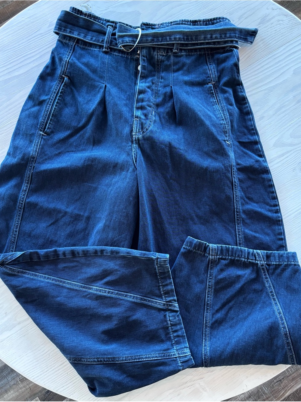 We The Free - The Amsterdam High-Rise Barrel Jeans Size Medium - Picture 4 of 6